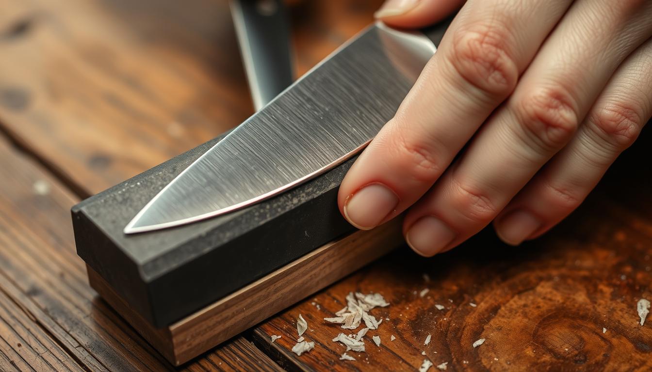 how to sharpen a knife