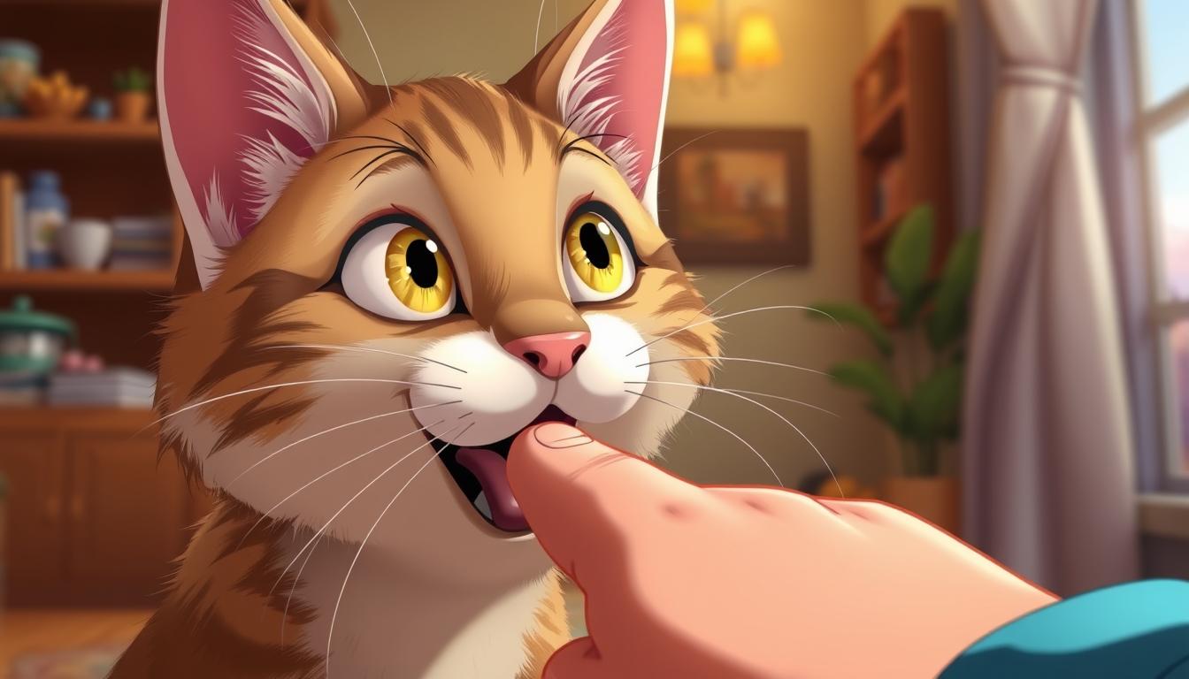 why does my cat bite me